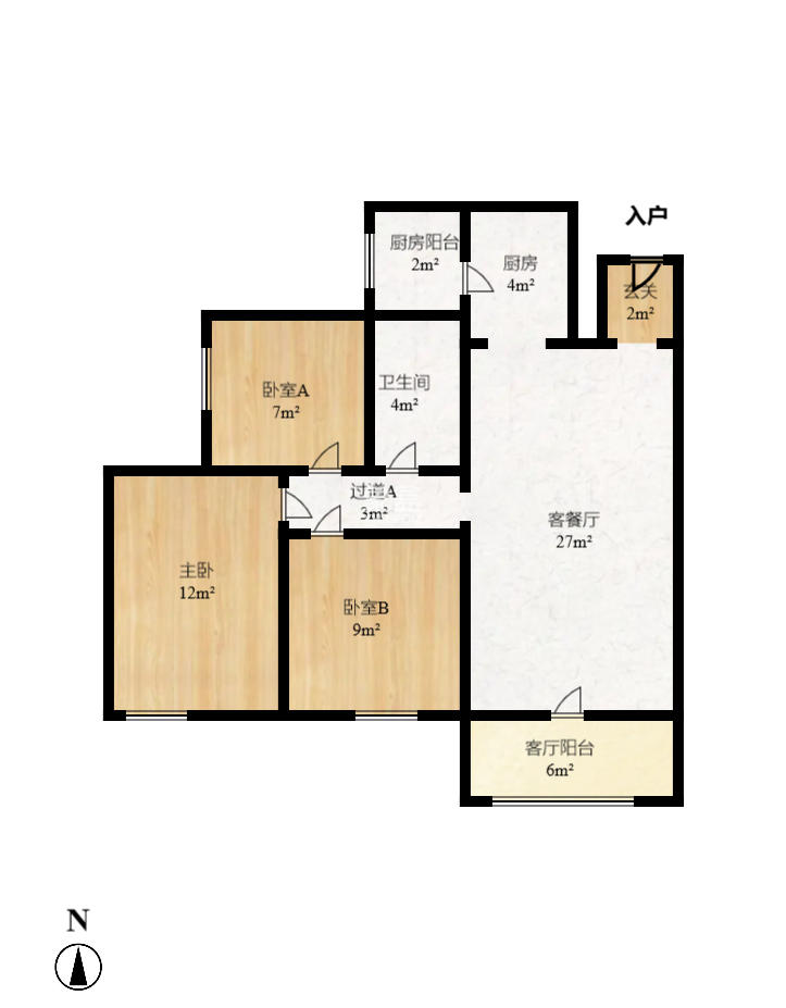 长房云时代  3室2厅1卫    2600.0元/月 长房云时代  3室2厅1卫    2600.0元/月户型图