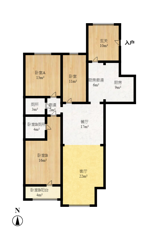 阳光100二期  3室2厅2卫    2500.0元/月 阳光100二期  3室2厅2卫    2500.0元/月户型图