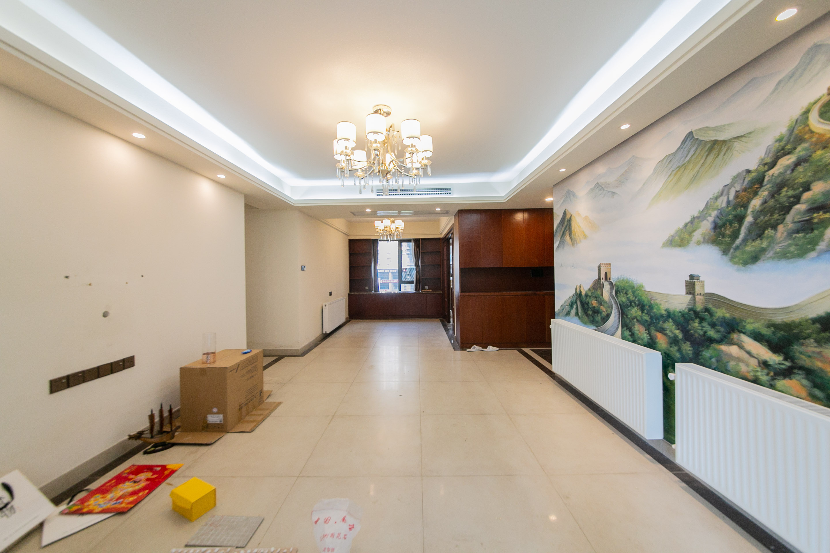 天健壹平方英里（天健芙蓉盛世二期）  4室2厅2卫    249.0万客厅