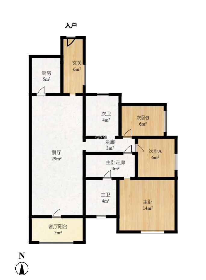 中建芙蓉嘉苑  3室2厅2卫   98.00万