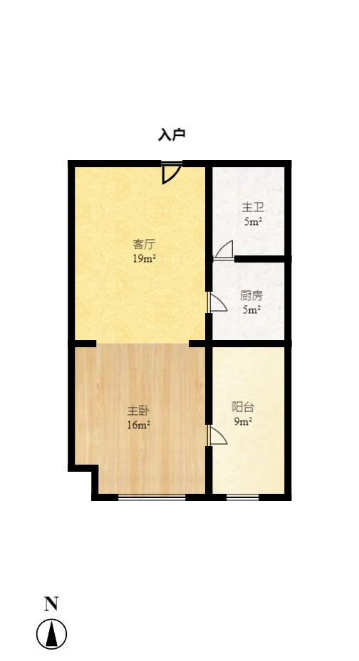 凯通国际城(凯通朝庭) 1室1厅1卫 1800.0元/月 凯通国际城(凯通朝庭) 1室1厅1卫 1800.0元/月户型图