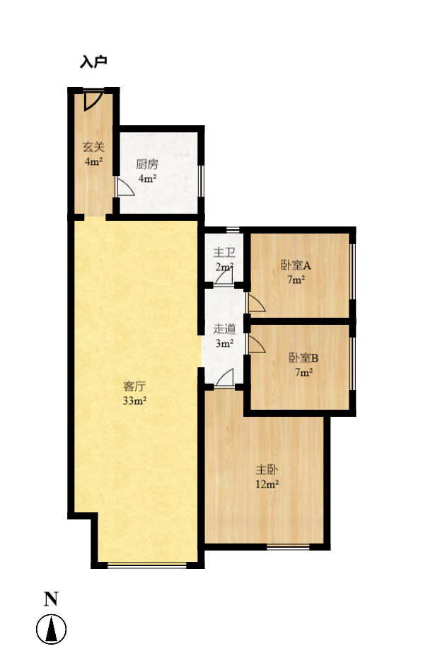 南城印象  1室0厅0卫    2200.0元/月 南城印象  1室0厅0卫    2200.0元/月户型图