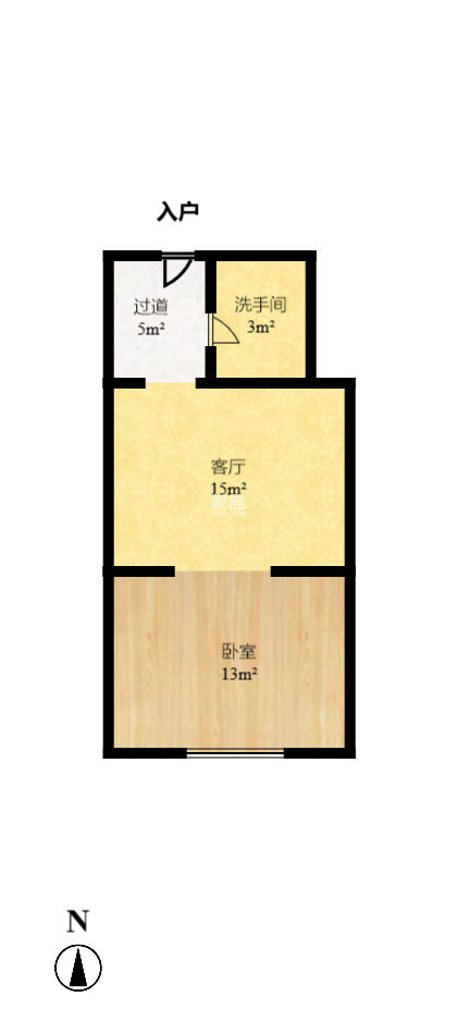 西子一间   300.0㎡     18000.00元/月小区图