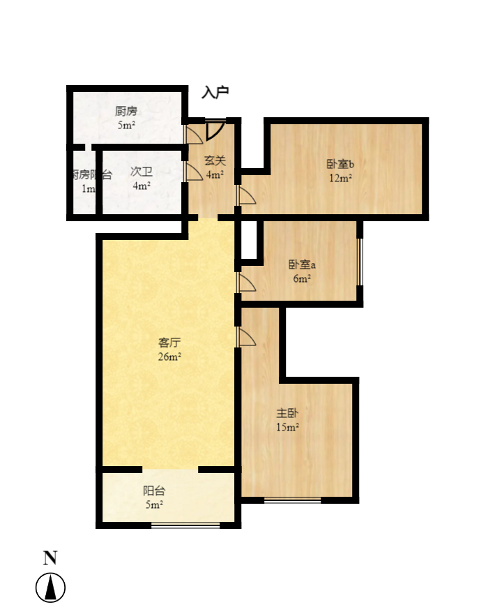 中国铁建梅溪青秀二期 3室1厅2卫 3600.0元/月 中国铁建梅溪青秀二期 3室1厅2卫 3600.0元/月户型图
