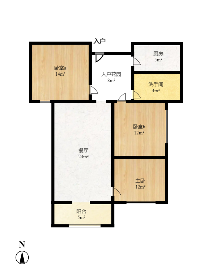 旭辉御府  3室2厅1卫    150.0万室内图1