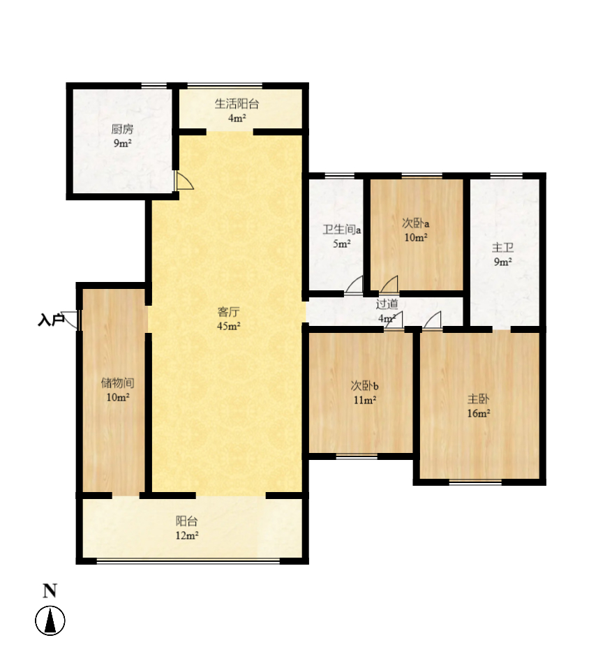 金湘苑(星澜之悦) 4室2厅2卫 2400.0元/月 金湘苑(星澜之悦) 4室2厅2卫 2400.0元/月户型图