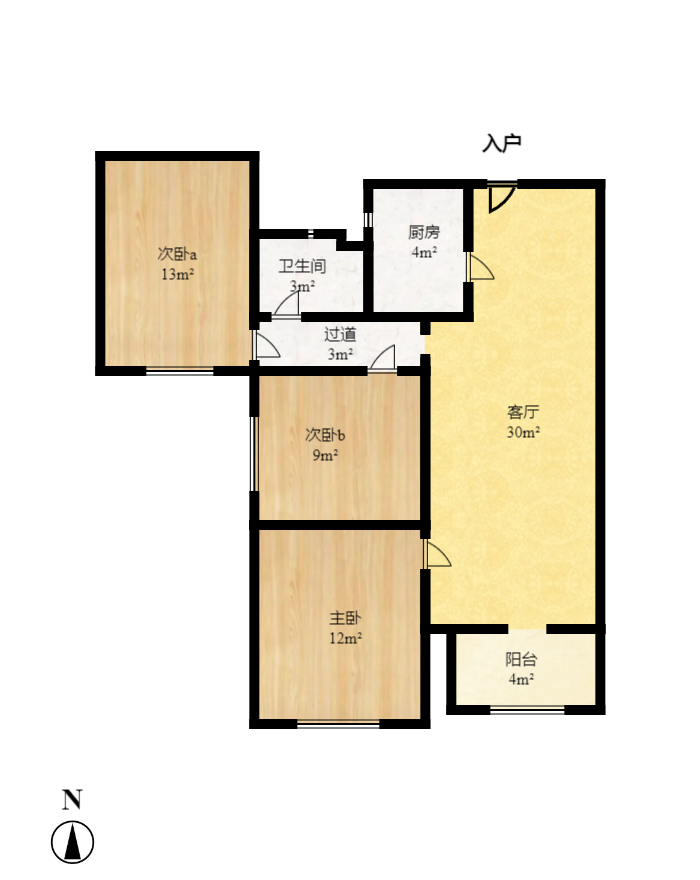 新华联梦想城  3室2厅2卫    2200.0元/月 新华联梦想城  3室2厅2卫    2200.0元/月户型图