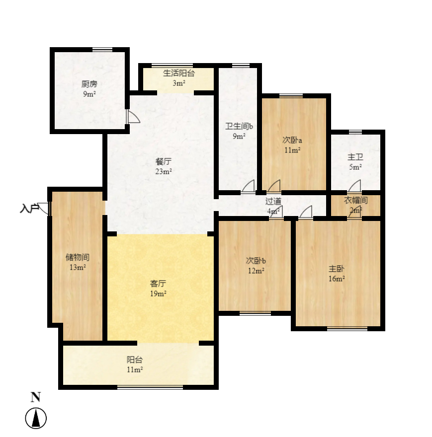 金湘苑(星澜之悦) 3室2厅1卫 2000.0元/月 金湘苑(星澜之悦) 3室2厅1卫 2000.0元/月户型图