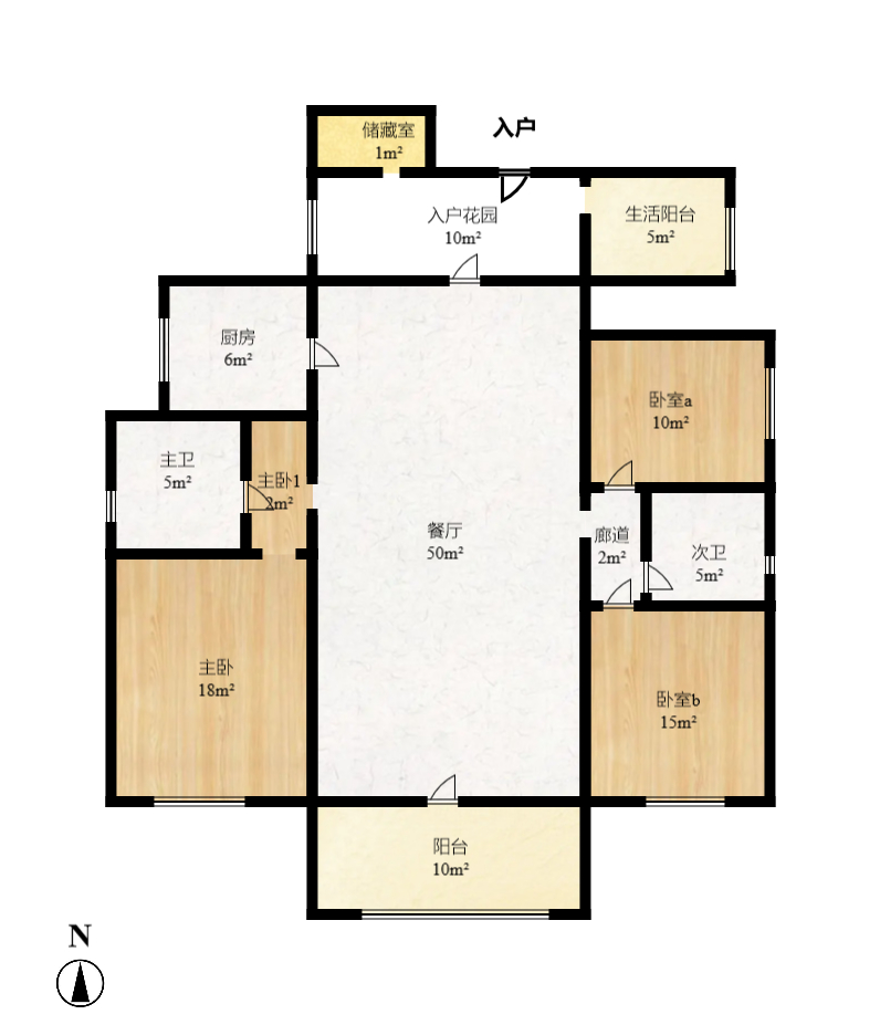 晟通牡丹舸 3室2厅2卫 5800.0元/月 晟通牡丹舸 3室2厅2卫 5800.0元/月户型图