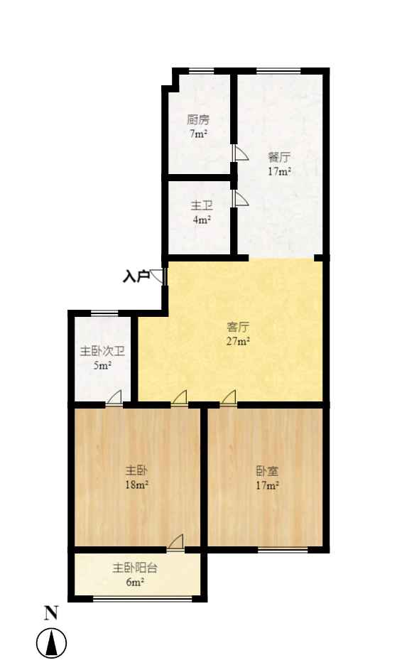 恒广国际物流园  2室1厅1卫    1500.0元/月 恒广国际物流园  2室1厅1卫    1500.0元/月户型图