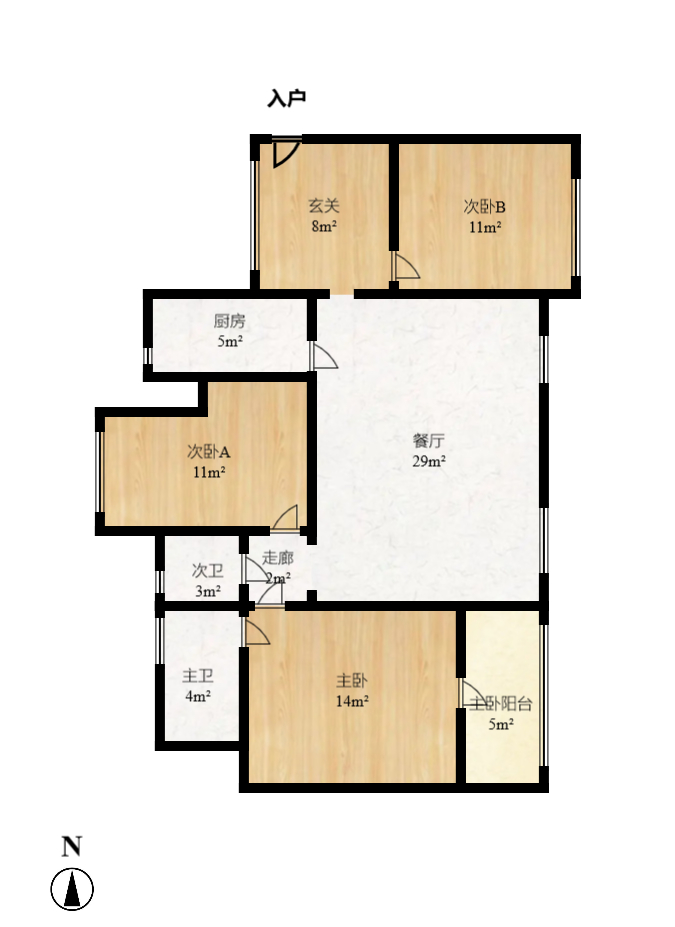 华润凤凰城二期 3室2厅2卫 1800.0元/月 华润凤凰城二期 3室2厅2卫 1800.0元/月户型图