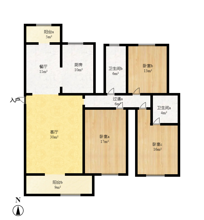 理工大学职工单位房青年汇  4室2厅2卫    3000.0元/月 理工大学职工单位房青年汇  4室2厅2卫    3000.0元/月户型图