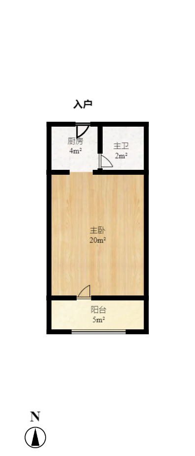 花漾年华(桂花园) 1室1厅1卫 1100.0元/月 花漾年华(桂花园) 1室1厅1卫 1100.0元/月户型图