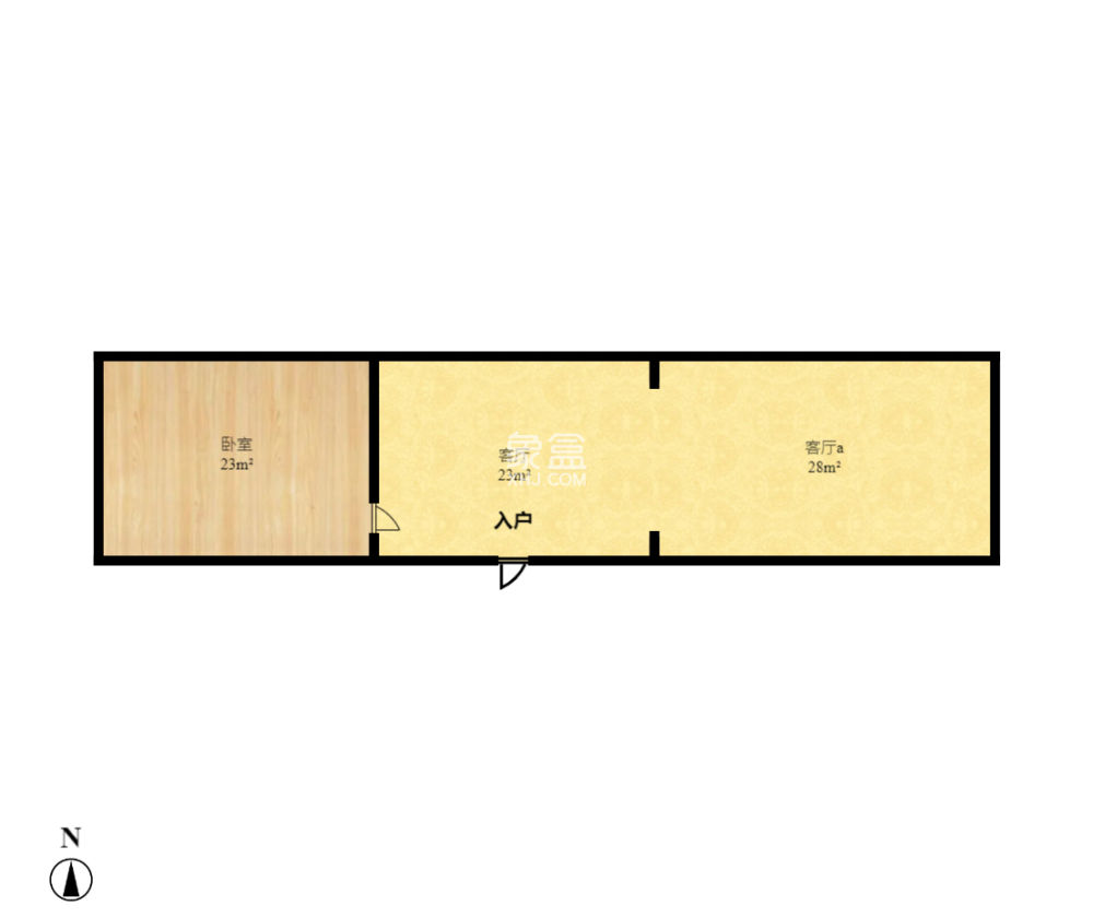 星大峰汇商务楼   59.5㎡      1400.0元/月小区图