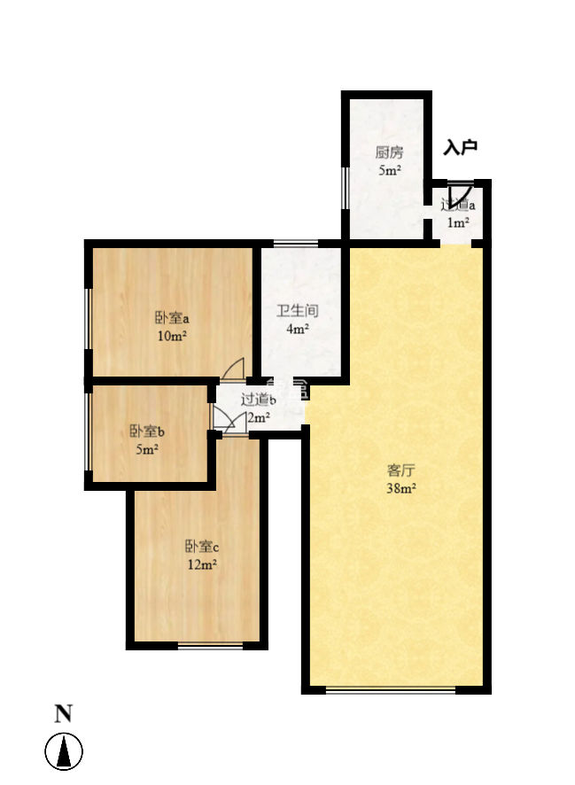 鑫天山城明珠  3室2厅2卫    40.6万