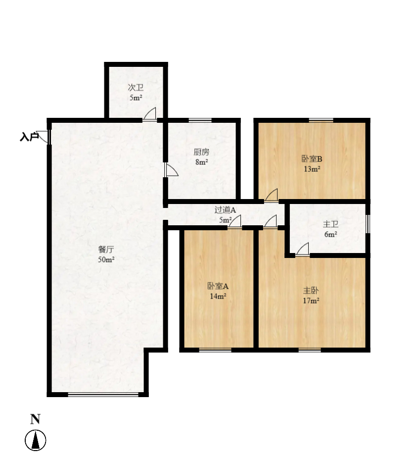 时代天骄  3室2厅2卫    2400.0元/月室内图1