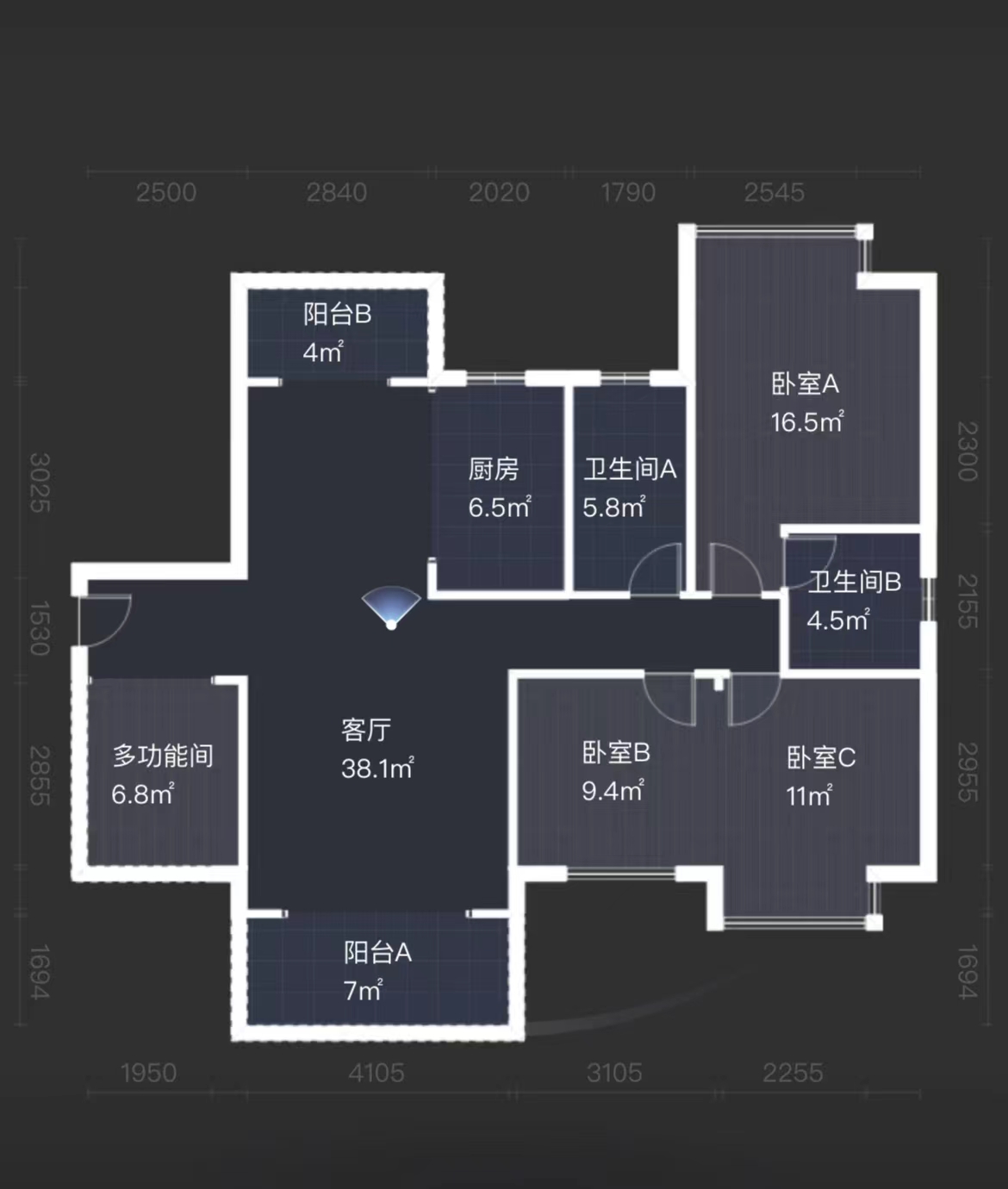 紫金华府 3室2厅2卫 82.00万 紫金华府 3室2厅2卫 82.00万室内图
