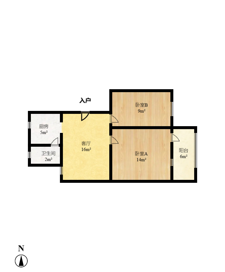 广厦新村 1室1厅1卫 1300.0元/月 广厦新村 1室1厅1卫 1300.0元/月户型图