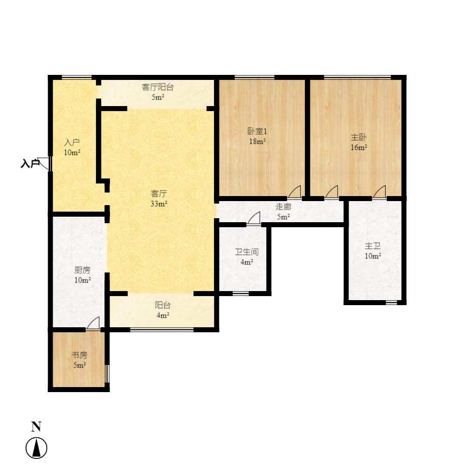 恒基凯旋门一二期  3室2厅1卫    1800.0元/月 恒基凯旋门一二期  3室2厅1卫    1800.0元/月室内图1