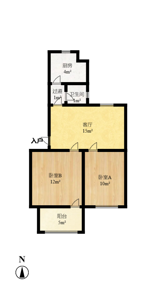 东风一村社区房(王家垅)  3室1厅1卫    1200.0元/月 东风一村社区房(王家垅)  3室1厅1卫    1200.0元/月户型图