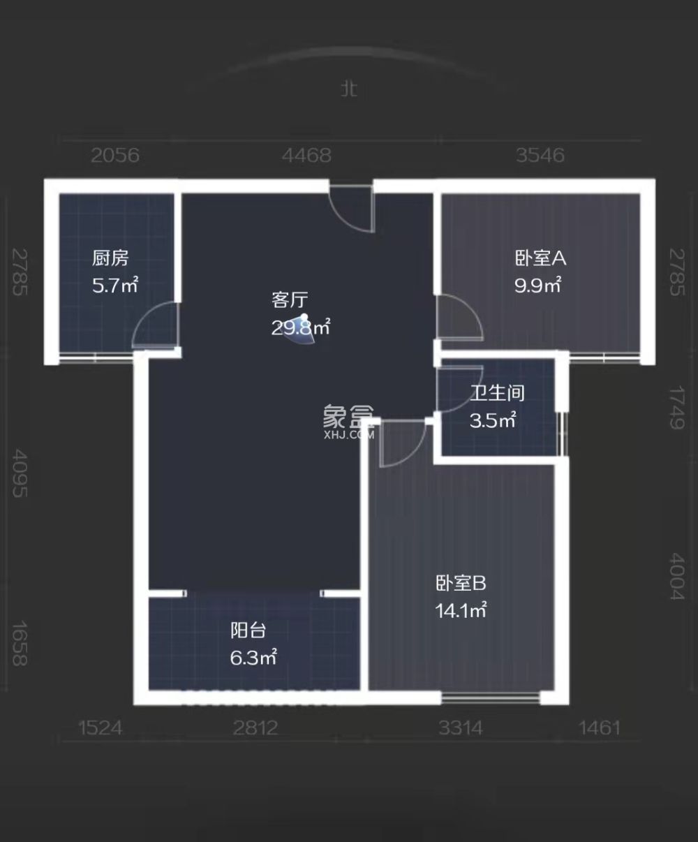 西郡佳园  3室2厅1卫   52.00万