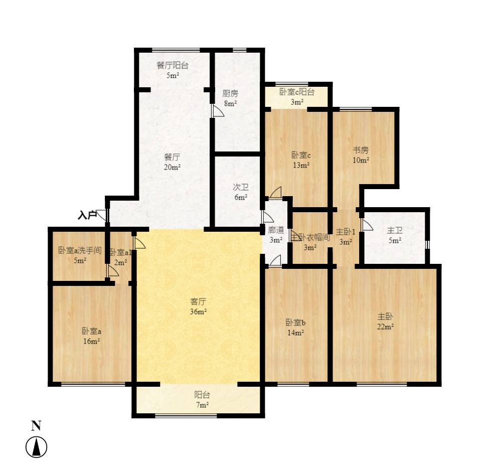 金茂梅溪湖 8室2厅2卫 6800.0元/月 金茂梅溪湖 8室2厅2卫 6800.0元/月户型图