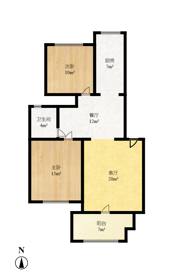 澳海月亮湾  3室2厅1卫    1750.0元/月室内图1