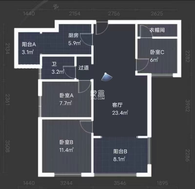 都市兰亭  3室2厅1卫    35.0万