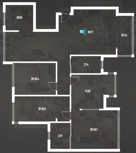 印象华都 4室2厅2卫 71.8万 印象华都 4室2厅2卫 71.8万室内图