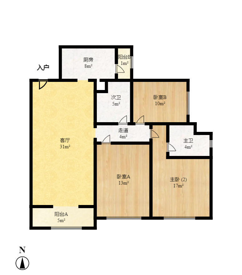 恒大绿洲  3室2厅2卫    2600.0元/月 恒大绿洲  3室2厅2卫    2600.0元/月户型图