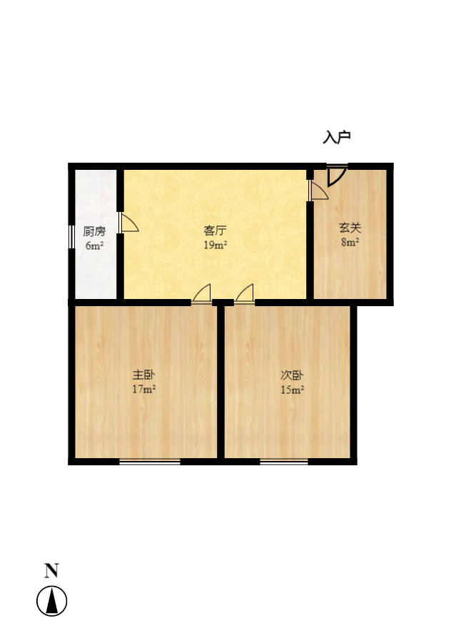 星沙二区  6室4厅4卫   800.00元/月户型图