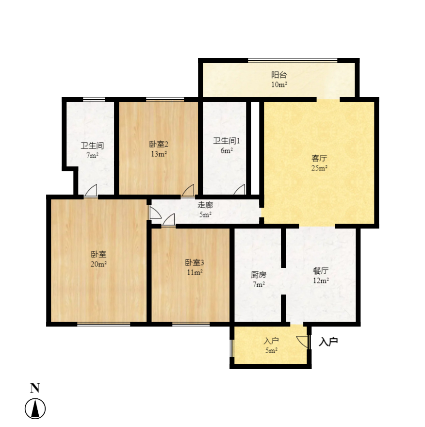 未来蜂巢  3室2厅2卫    1300.0元/月 未来蜂巢  3室2厅2卫    1300.0元/月户型图