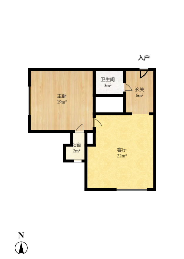 沁园春御院  1室1厅1卫    2000.0元/月 沁园春御院  1室1厅1卫    2000.0元/月户型图