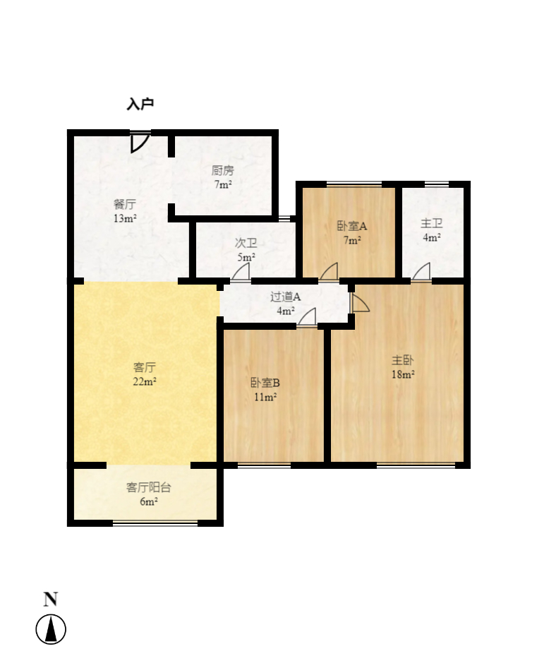 奥克斯缔壹城  3室2厅2卫    2500.0元/月 奥克斯缔壹城  3室2厅2卫    2500.0元/月户型图