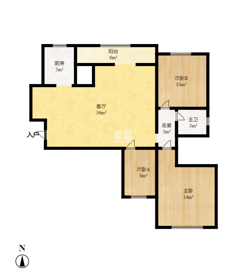 鑫远御文台二期  3室2厅1卫   99.00万