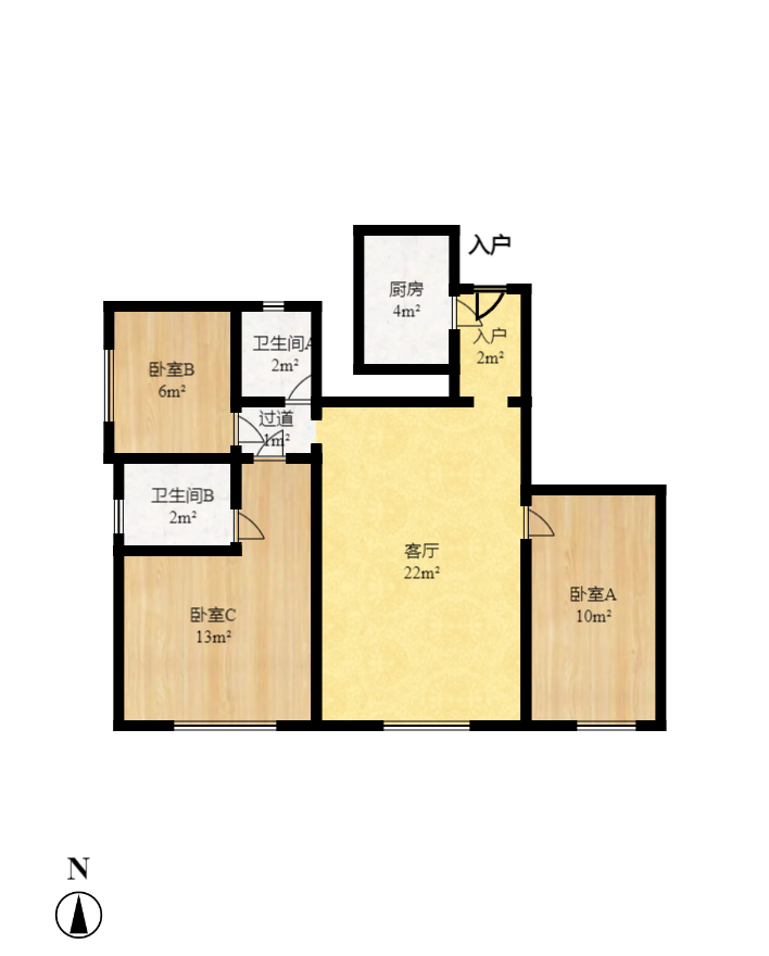 岳泰理想城  3室2厅1卫    3000.0元/月 岳泰理想城  3室2厅1卫    3000.0元/月户型图