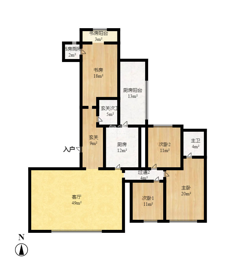 保利天禧C区  4室2厅3卫    578.0万
