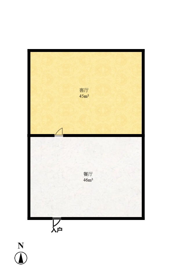 金鹰机电大市场 4室2厅1卫 1300.0元/月 金鹰机电大市场 4室2厅1卫 1300.0元/月户型图