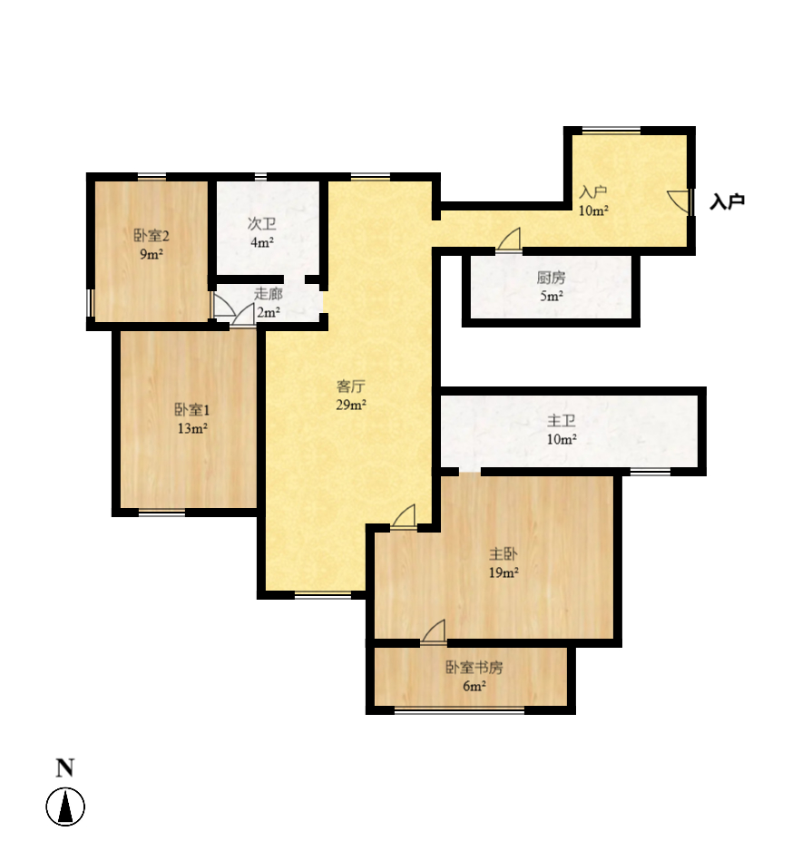华润凤凰城一期 1室1厅1卫 1380.0元/月 华润凤凰城一期 1室1厅1卫 1380.0元/月户型图