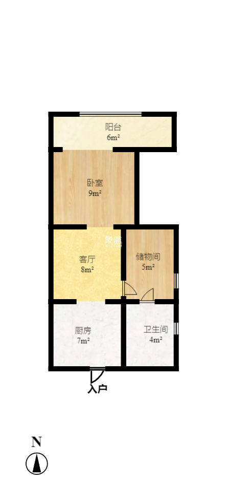 金土地第一灣  1室1廳1衛(wèi)   57.00萬(wàn)