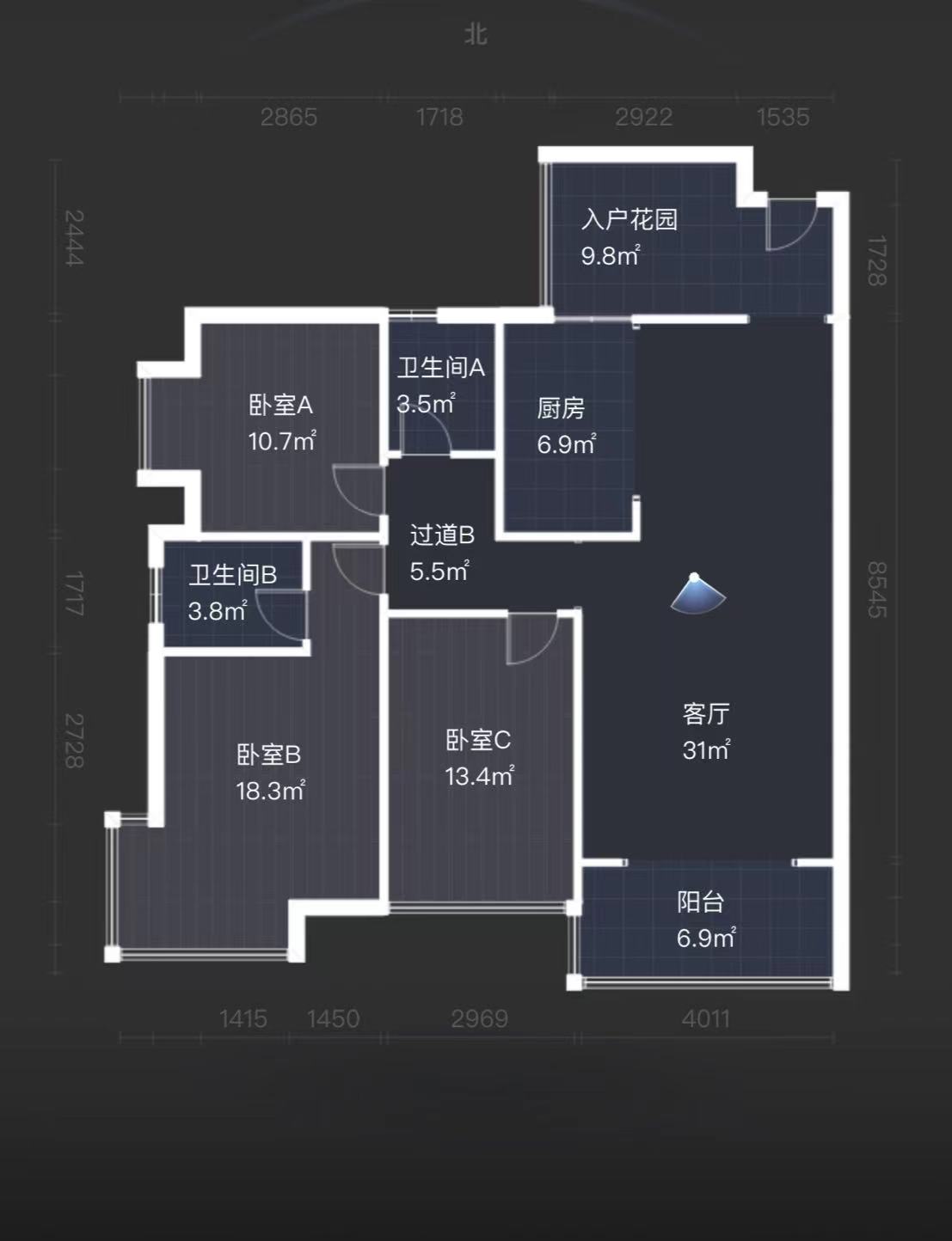庐山一号  3室2厅1卫    85.0万 庐山一号  3室2厅1卫    85.0万