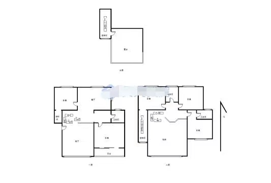 碧玉花园  5室2厅3卫   105.00万