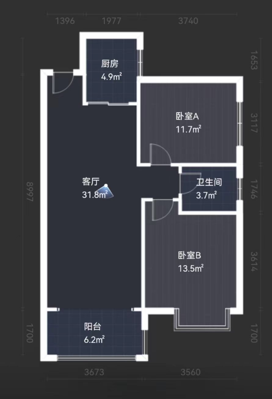 康馨佳园  2室1厅1卫   62.00万