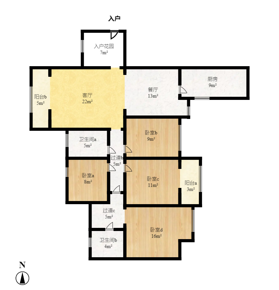 碧桂园南城首府（东宸林海）  3室2厅1卫   2100.00元/月室内图1