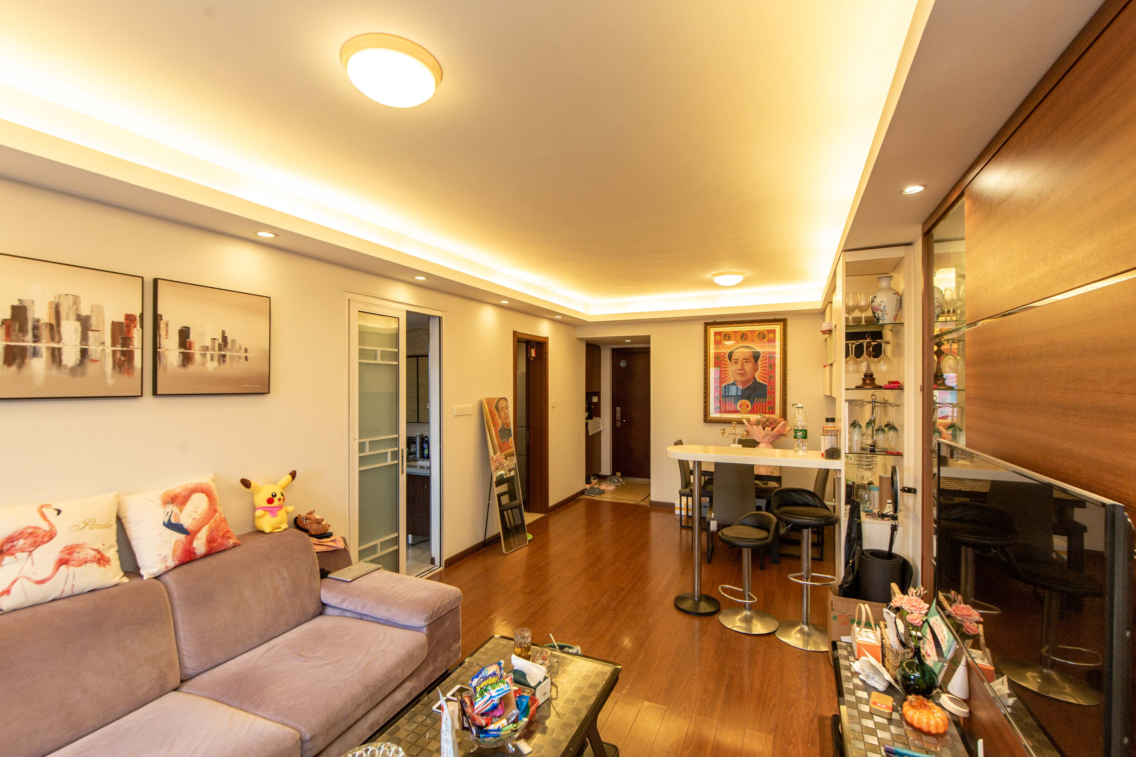 万科金域华府三四期 2室2厅1卫 90.0万 万科金域华府三四期 2室2厅1卫 90.0万客厅