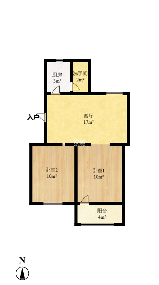 天心物業(yè)  2室1廳1衛(wèi)   36.00萬