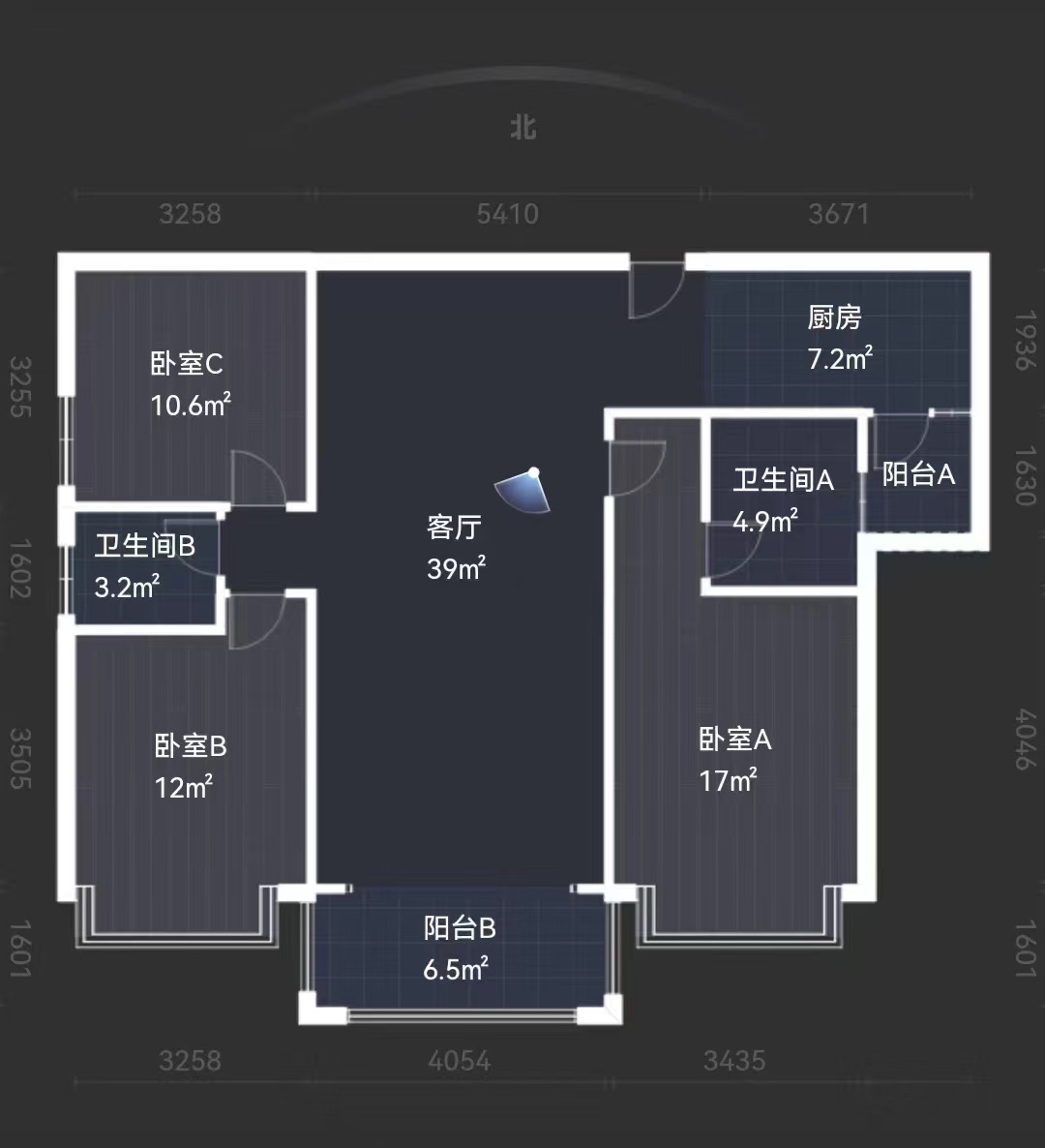 东鼎紫园二期  3室2厅1卫   78.00万