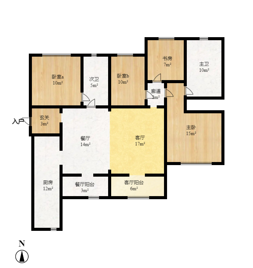梅溪湖合能璞丽  3室2厅2卫    2800.0元/月 梅溪湖合能璞丽  3室2厅2卫    2800.0元/月户型图