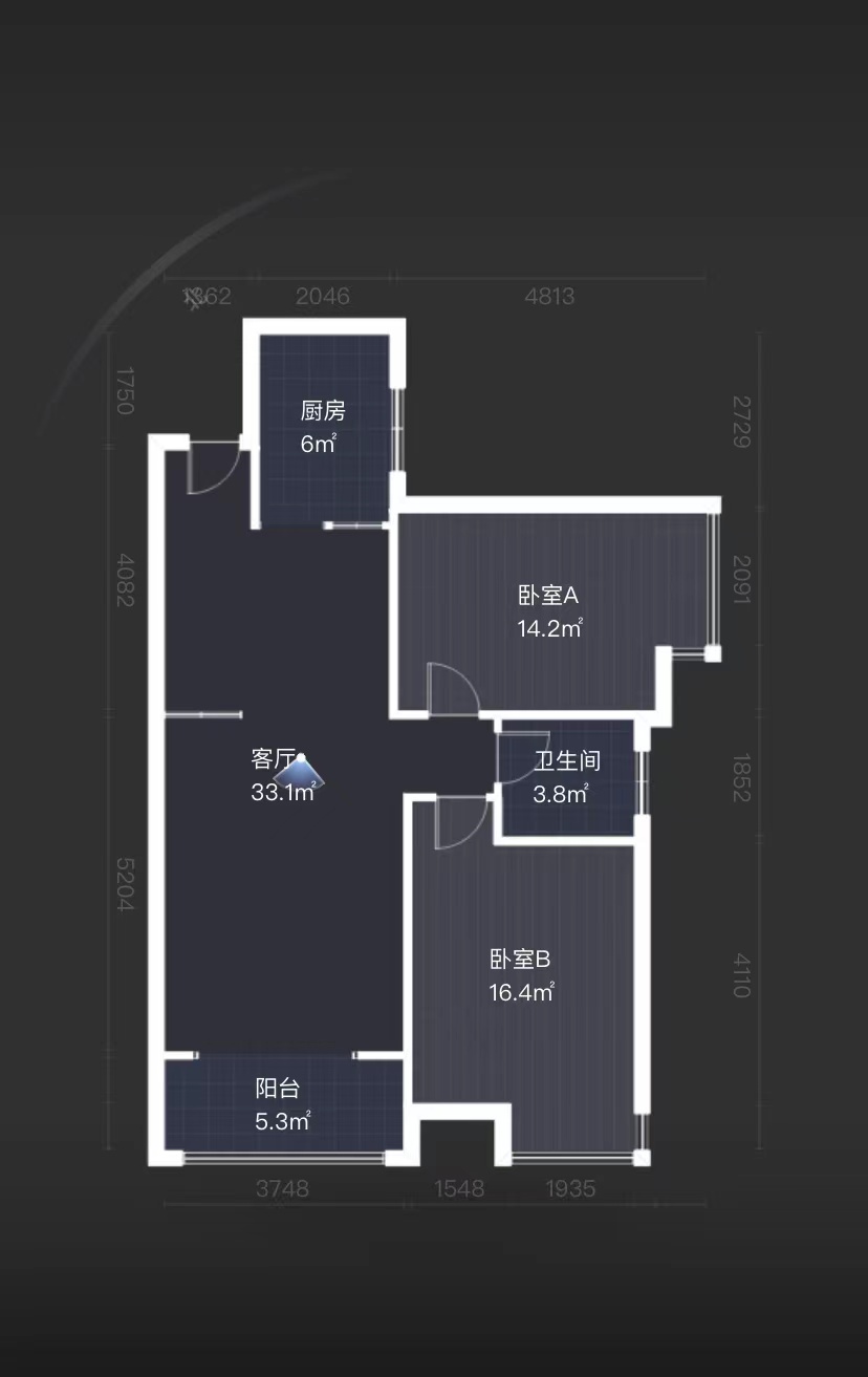 颐景园3期协力小区  2室2厅1卫   49.90万