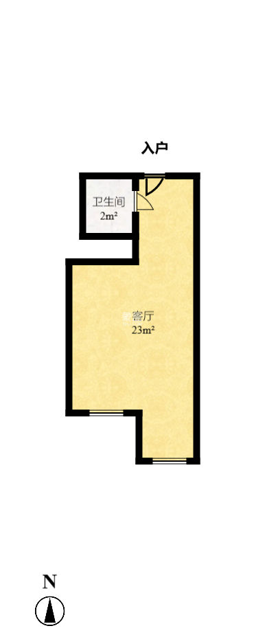 星城荣域   55.18㎡     3100.00元/月小区图